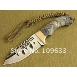 columbia break througth tactical fixed blade knife with fashion nylon 