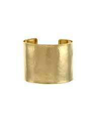 14k Yellow Gold 47mm Textured Cuff Bangle   7 Inch   JewelryWeb