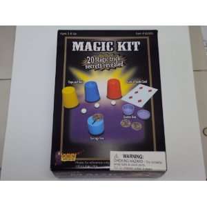   62505 Deluxe Magic Kit   20 Magic Trick Secrets Revealed: Toys & Games