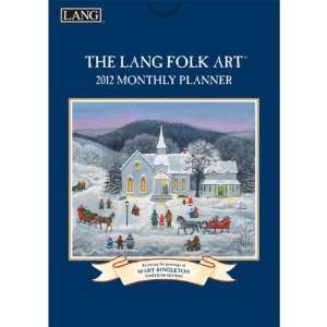  Lang Folk Art 2012 Monthly Planner