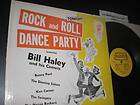 Bill Haley And the Comets Rock & Roll Dance Party LP vg