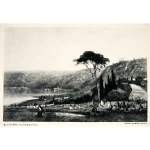  1943 Rotogravure Lake Albano George Innes Phillips 