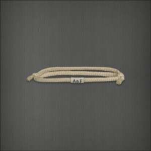 Abercrombie & Fitch Classic Friendship Bracelet , Preppy Leather 