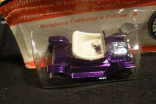 Hot wheels Redline HOt HeaP Mint in cut blister Purple no toning 