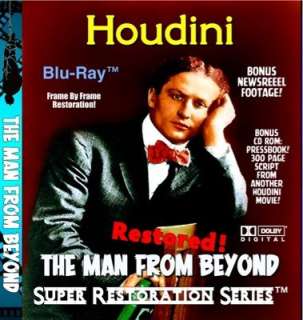 Houdini The Man from Beyond Restored ON BLU RAY  