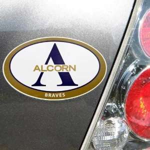 NCAA Alcorn State Braves Oval Magnet