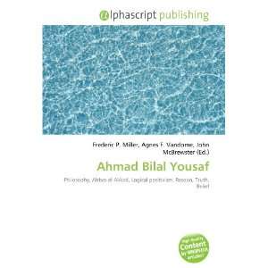  Ahmad Bilal Yousaf (9786133987098): Books