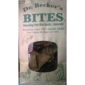  Dr. Beckers Bites Grain Free Liver Treats For Dogs & Cats 
