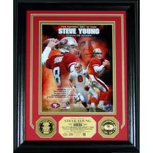  Steve Young Hall Of Fame Induction Photomint: Sports 