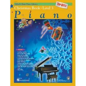  Alfreds Basic Piano Course Top Hits Christmas Book 3 