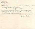 Yonkers NY 1912 James Fitch Real Estate Attorney Letter