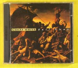 GREAT WHITE.SAIL AWAY.1994 ZOO.2CD.SIGNED BY BAND 614223108025  