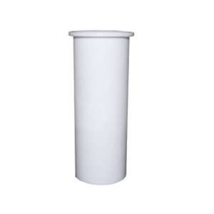 Lasco 03 4311 White Plastic Tubular 1 1/2 Inch by 16 Inch Flanged Both 