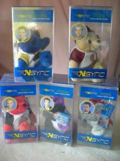 SYNC BOY BAND (SET OF 5) Collectible Bears Ltd.Ed/Numbered~SEALED 
