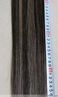 26Remy Human Hair 17Clips In Extensions 8pcs Mix#2/613,100g  