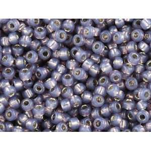  TOHO™ Bead Round 6/0 Gilt Lined Lilac Opal 8g Bag Arts 