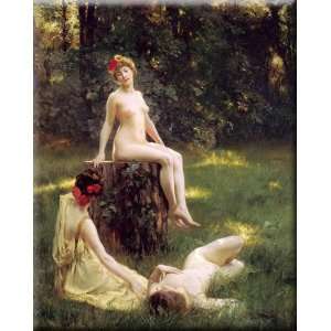 The Glade 13x16 Streched Canvas Art by Stewart, Julius LeBlanc