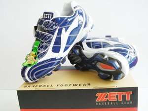 ZETT Baseball Cleats Shoe { Size8~11 US }  Navy   