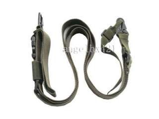 New Deluxe Tactical 3 Point Rifle Sling Green color  