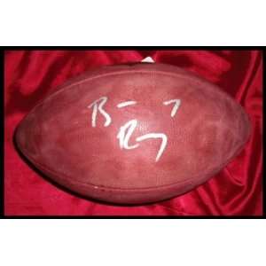 Ben Roethlisberger Autographed Signed Football   Autographed Footballs