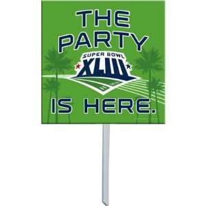  Super Bowl Yard Sign: Office Products