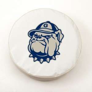Georgetown Hoyas White Tire Cover, Small