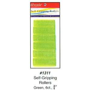  Annie Self Gripping Rollers 6 Count Green 3/4 #1311 
