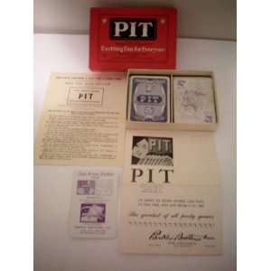 Vintage Card Game    Pit    Bull and Bear Edition    1919    Complete 