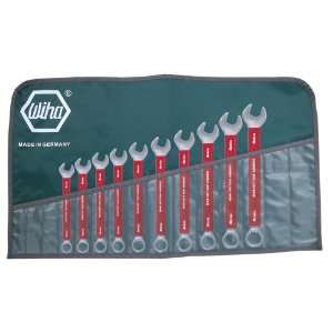  Wiha 50094 Soft Grip Metric Wrenches, 10 Piece: Home 