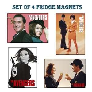  SET of 4 Avengers Official Fridge Magnets: Kitchen 