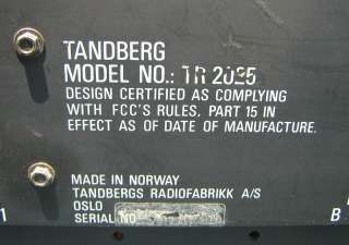 TANDBERG MODEL TR 2040   FM STEREO RECEIVER TR2040   SEE DETAILS 