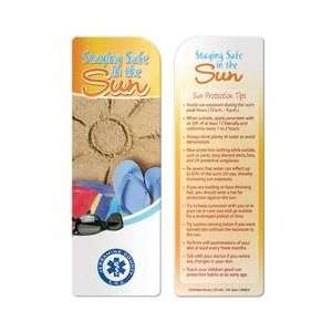   Staying Safe in the Sun Bookmark Bookmark Bookmark