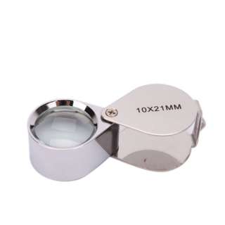 3PCS 45X 10X 20X Loupe Magnifying Magnifier Jeweler Eye Jewelry Loupe 