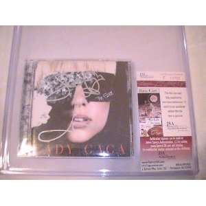  LADY GAGA SIGNED AUTOGRAPHED CD COVER THE FAME MONSTER JSA 