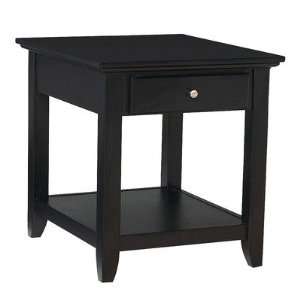   : Home Styles Bedford End Table with Shelf 5531 20: Furniture & Decor