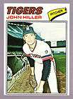 JOHN HILLER DETROIT TIGERS 1977 TOPPS SET BREAK #595