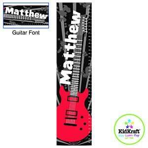   growth chart guitar Personalization By Kidkraft: Everything Else