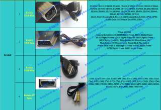 USB Cable U 8 U8 for Kodak ,MX1063,M1073IS,V1003  