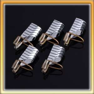  5pcs Stainless Steel Nails Set B0428: Beauty
