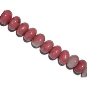  Rhodonite rondelle gemstone beads, 10x6mm, sold per 16 