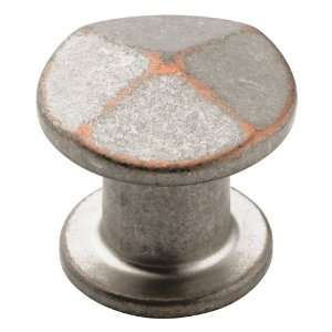    WNC Galleria Signature Knob, 30 mm Diameter, Weathered Nickel Copper