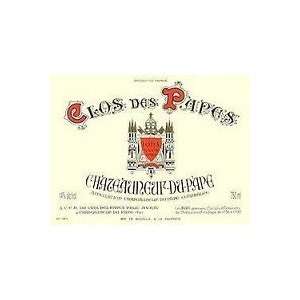  Clos Des Papes Chateauneuf du pape Blanc 2009 750ML 