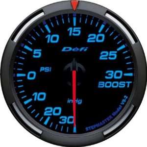  DEFI DF Blue Racer 60mm PSI Turbo Gauge: Automotive