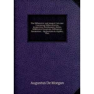   Summation, . Applications to Algebra, Plan Augustus De Morgan Books