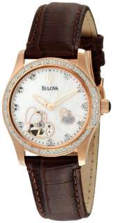 Bulova BVA Automatic Diamond Ladies Watch 98R139  
