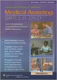 Lippincott Williams and Wilkins Medical Assisting Skills DVD: Student 