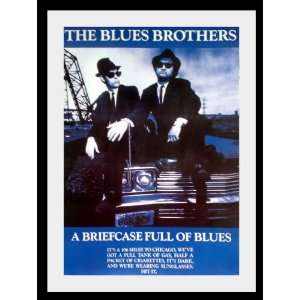  Blues Brothers John Belushi Dan Aykroyd poster . approx 34 