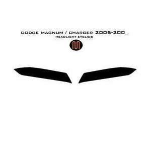  Dodge Magnum Headlight Eyelids 00 up   Finish: Chrome 