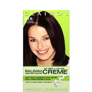  Clairol Balsam Lasting Color Crème 615 Dark Brown: Beauty