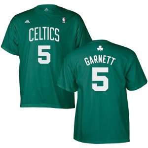  adidas Celtics Kevin Garnett Road Game Time T Shirt 